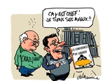 Perquisition chez le "canard"