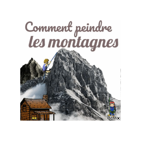 Dessin et peinture - vidéo 3899 : Comment peindre les montagnes 1/2 ? - huile, acrylique.