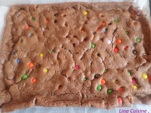 Gâteau cookies choco/smarties