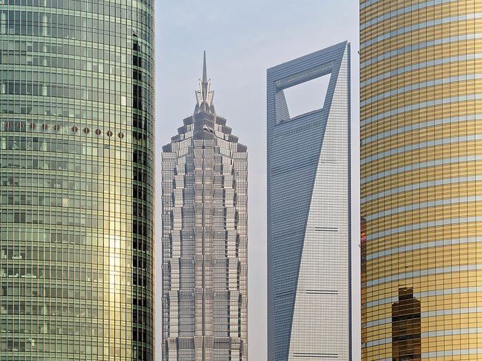 La Jin Mao Tower est l'un des plus hauts gratte-ciels du monde .