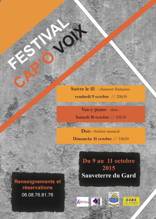 Festival Cap'Ô Voix 2015 (6ème édition)
