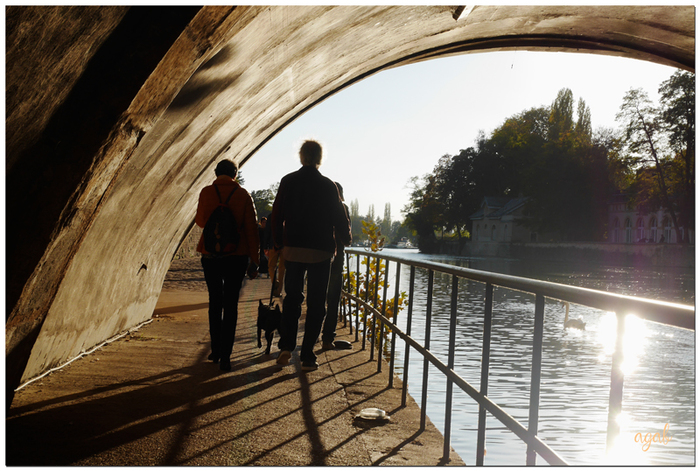 promenade messine un beau dimanche d'octobre 