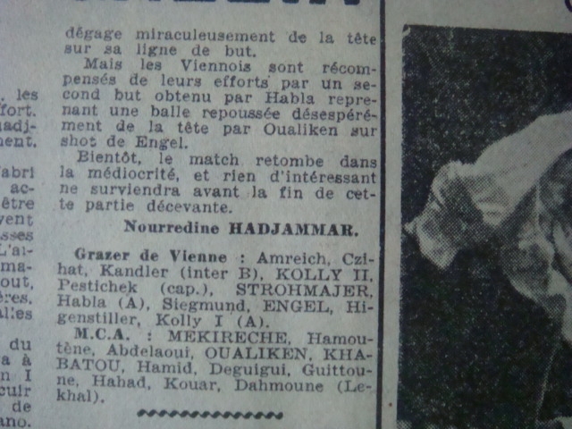 31 Décembre 1952 Grazer de Vienne Autriche-MCA 2.0