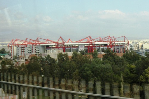 Le stade Karaïskaki au Pirée