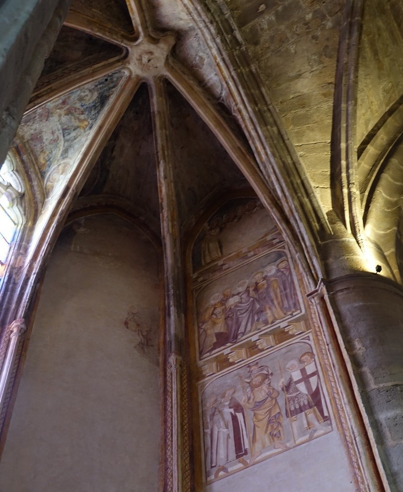 La cathédrale Notre-Dame de l'Assomption de Rodez : l'intérieur...