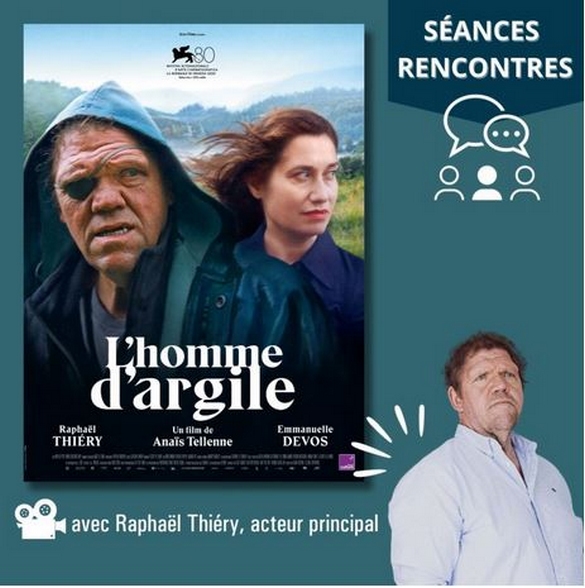 "L'homme d'argile", magnifique film d'Anaïs Tellenne, avec Raphaël Thiéry a emballé les Châtillonnais !