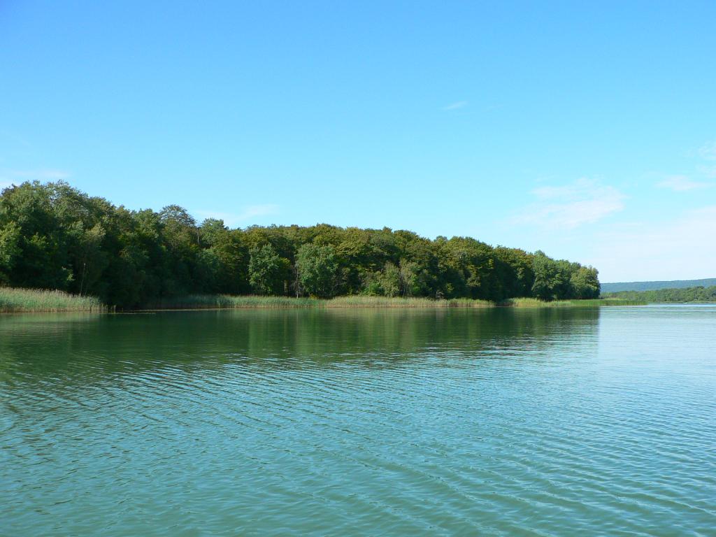 Le lac de Madine, en Meuse