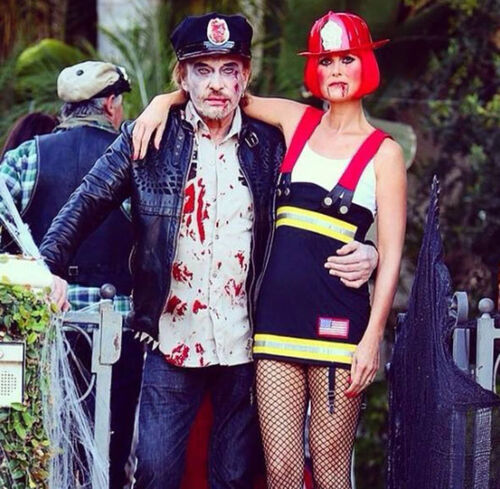 Johnny Hallyday et Laeticia prêts pour Halloween 