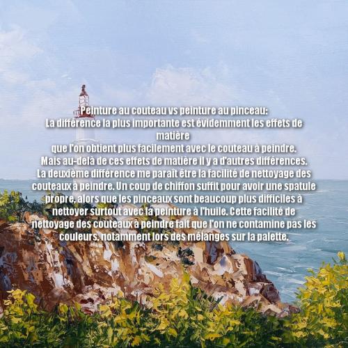 Dessin et peinture - vidéo 3459 : Peindre le phare côtier 1/2 - huile ou acrylique.