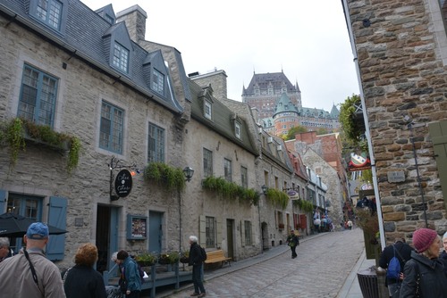 Quebec rue sous le fort