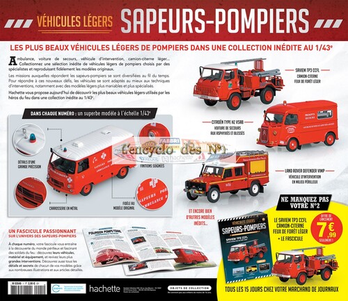 N°1 Véhicules légers sapeurs pompiers - Test 