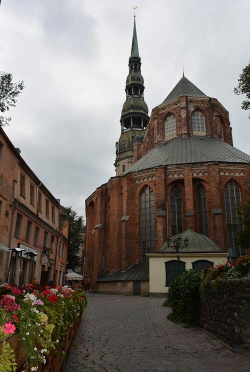 L'église Saint-Pierre à Riga