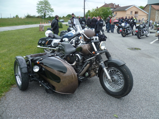 Run en Limousin avec Virage 8 et Pierre de la concession Harley-Davidson de Limoges