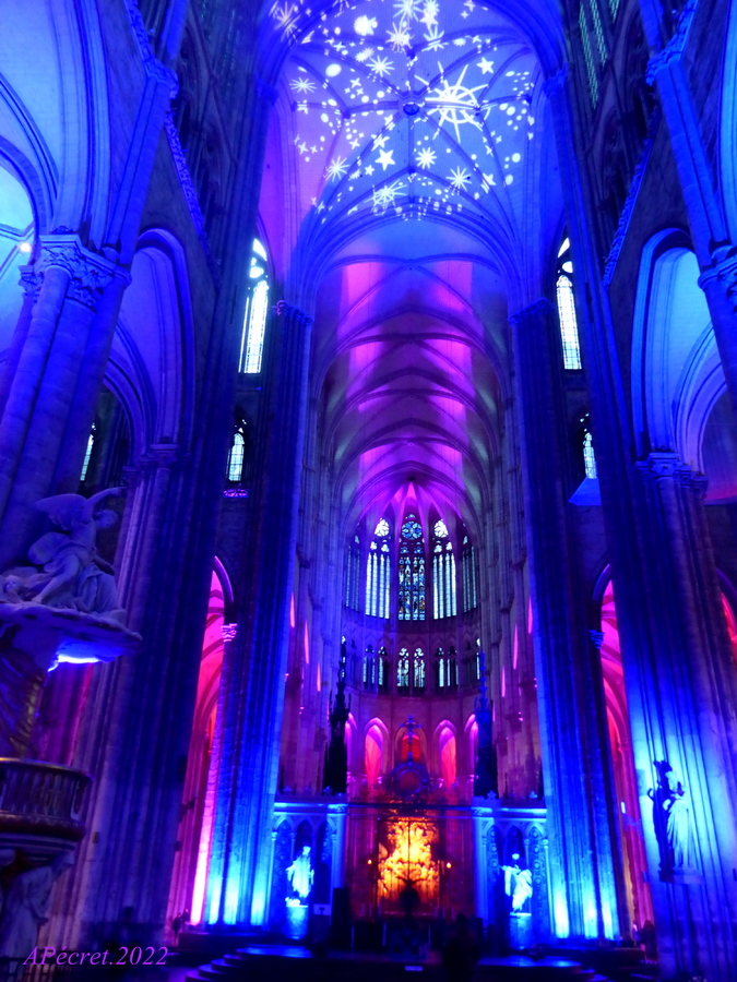 Cathédrale d'Amiens en fête