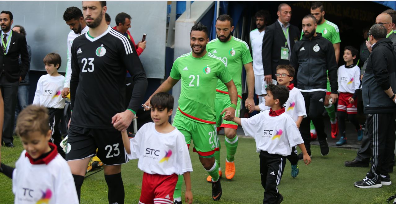 Mercredi 9.5.2018 à Cadix Arabie Saoudite-EN A' 2-0 avec Cherif El Ouezzani