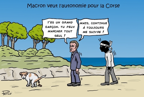Macron et l'autonomie de la Corse