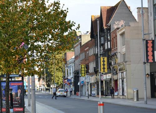 Balade dans le centre ville de Southampton