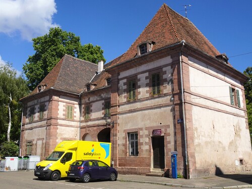 Autour de l'église zaint Zeorzes à Sélestat en Alsace (photos)