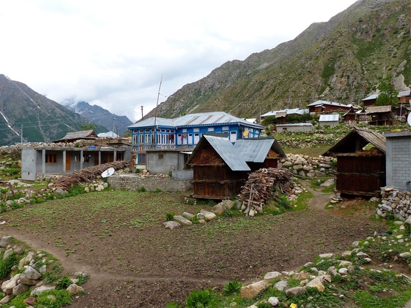 quelques maisons du village de Chitkul