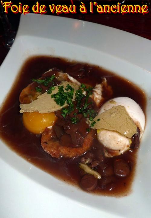 Foie de veau à l’ancienne