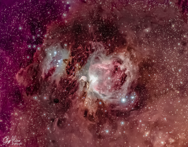 La grande nébuleuse d'Orion - Barbentane le 30 décembre 2021