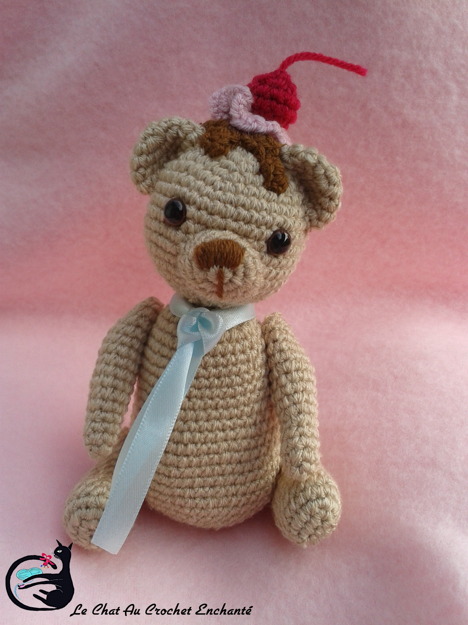 Tutoriel : Placer des yeux de sécurité sur un amigurumi – Chat