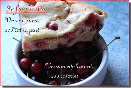 Clafoutis cerises 