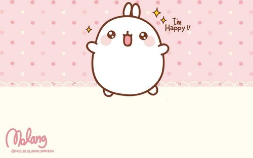 Wallpapers Molang vol 03