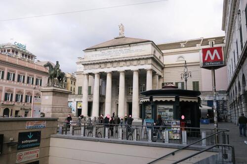 Le Théâtre Carlo Felice à Gênes