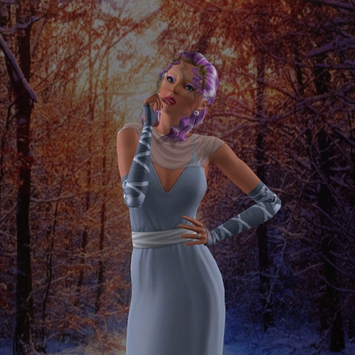 Barbie en hiver