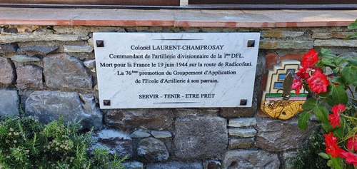* Juin  2022 : Lieutenant colonel Jean-Claude Laurent-Champrosay - 4  - Voyage d'études à Radicofani