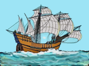 Le Mayflower - vaisseau
