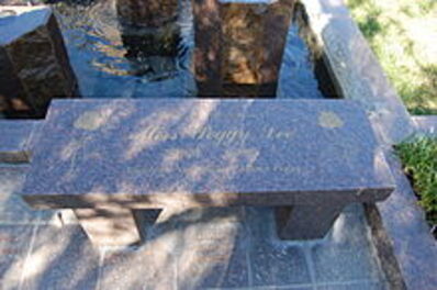 Peggy Lee grave at Westwood Village Memorial Park Cemetery in Brentwood, California.JPG