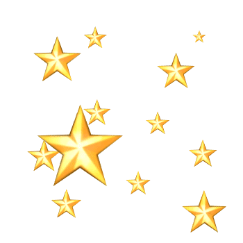 Glitters étoiles