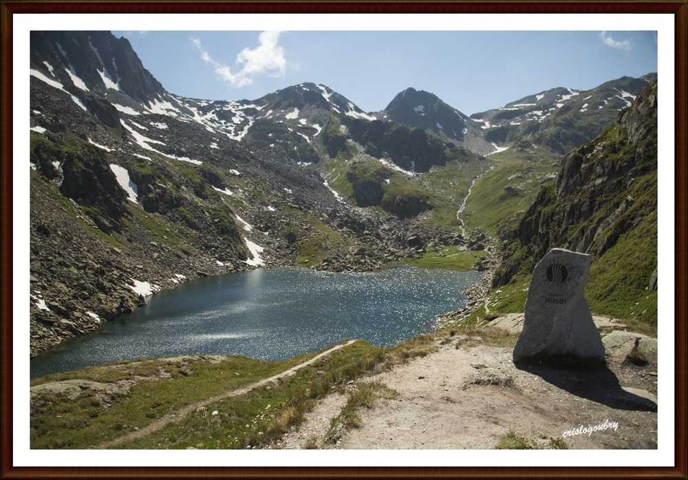 source du Rhin (lac de Toma)