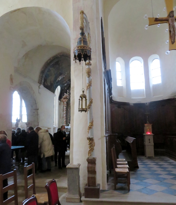 La restauration des œuvres d'Art de l'église Saint-Vorles de Châtillon sur Seine, est maintenant terminée....