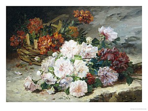 eugene-cauchois-roses-and-gillyflower