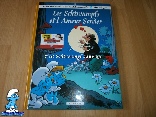 BD "Les Schtroumpfs et l'Amour Sorcier" T.32