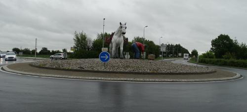 Ronds-points en Normandie...