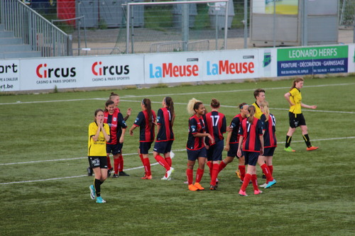 dernier match de la saison des filles du f.c.liège