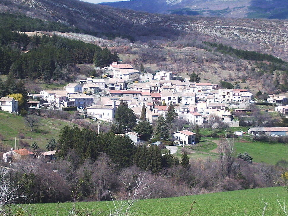 Vue du village.