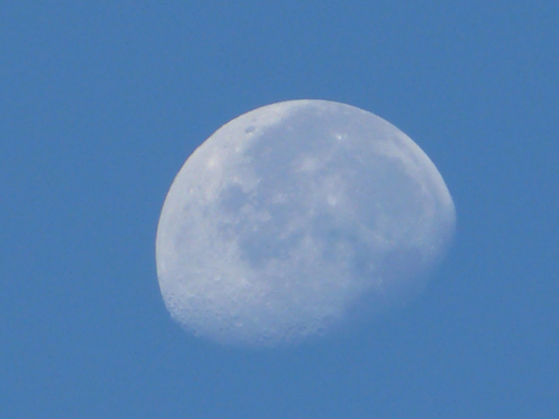 test de mon Lumix FZ18: la Lune en plein soleil