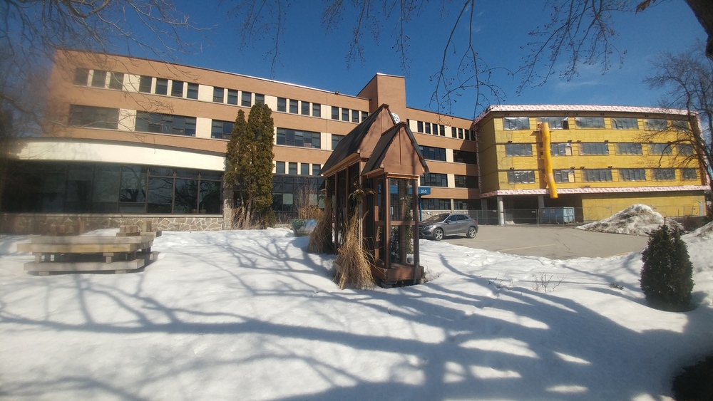 Progrès de la construction au Collège Nouvelles Frontières en date du 24 mars 2023