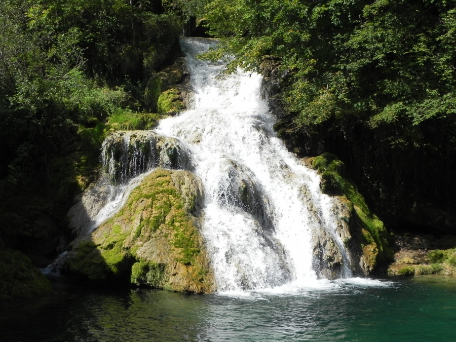 Ballade à la cascade des Tufs à Mesnay