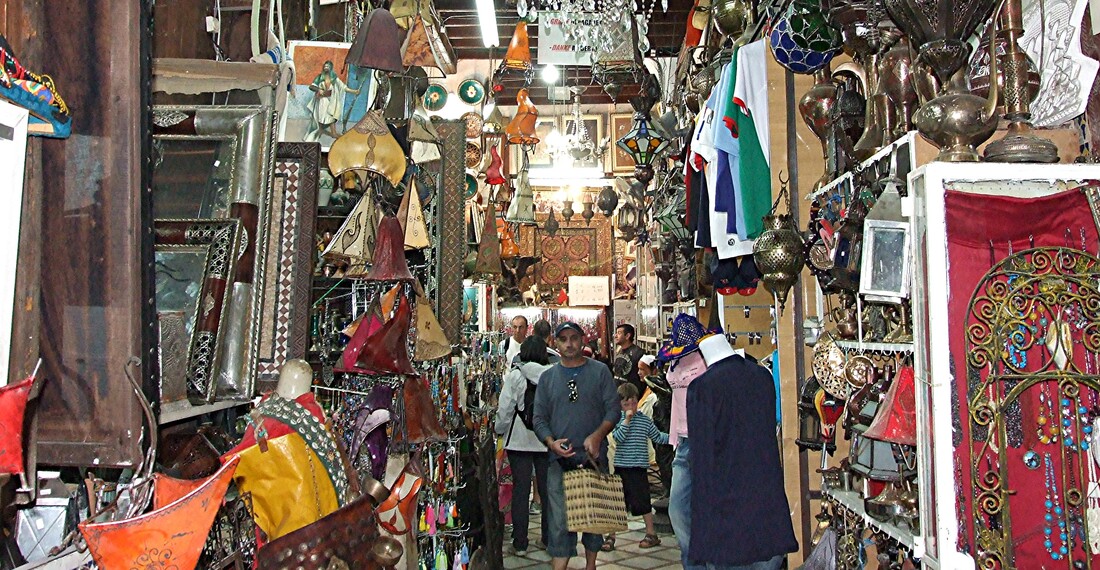 Marrakech 3 / Dans la médina (1): Les souks