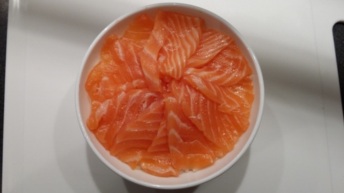 Chirashi de saumon (4 pers)