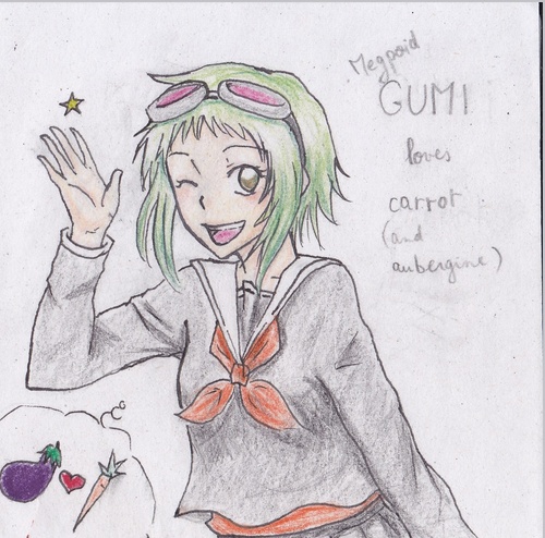 GUMI loves carot