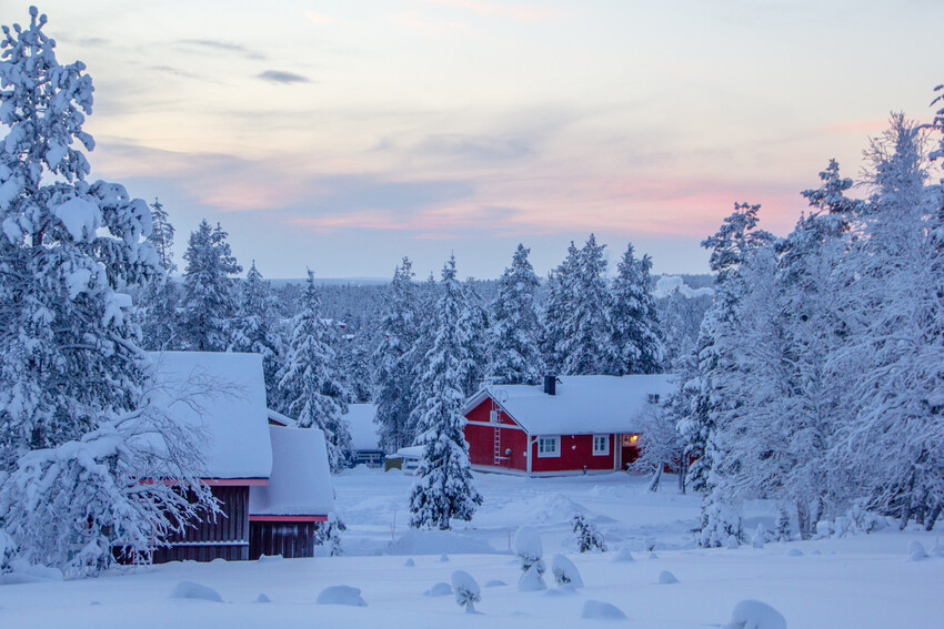 La magie hivernale de Kiruna en Suède
