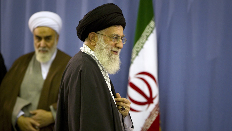 Le Guide suprême iranien Ali Khamenei 