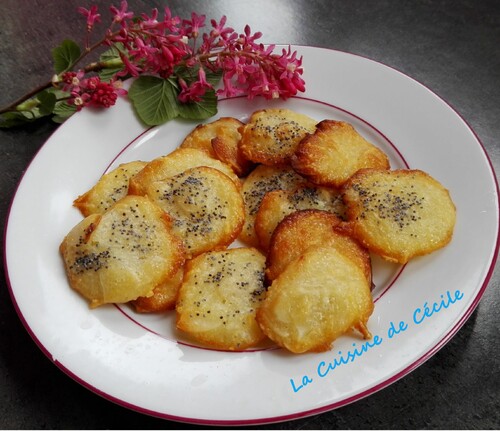 Tuiles au fromage et aux amandes